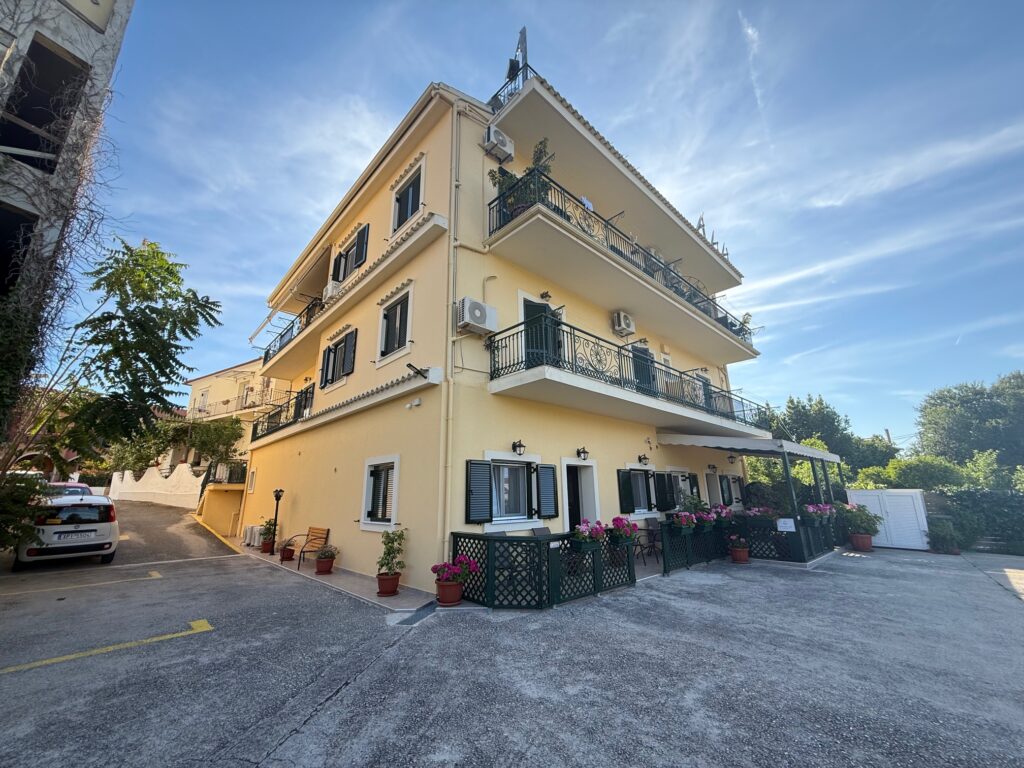 Nostalgia Corfu Town Apartments building external 